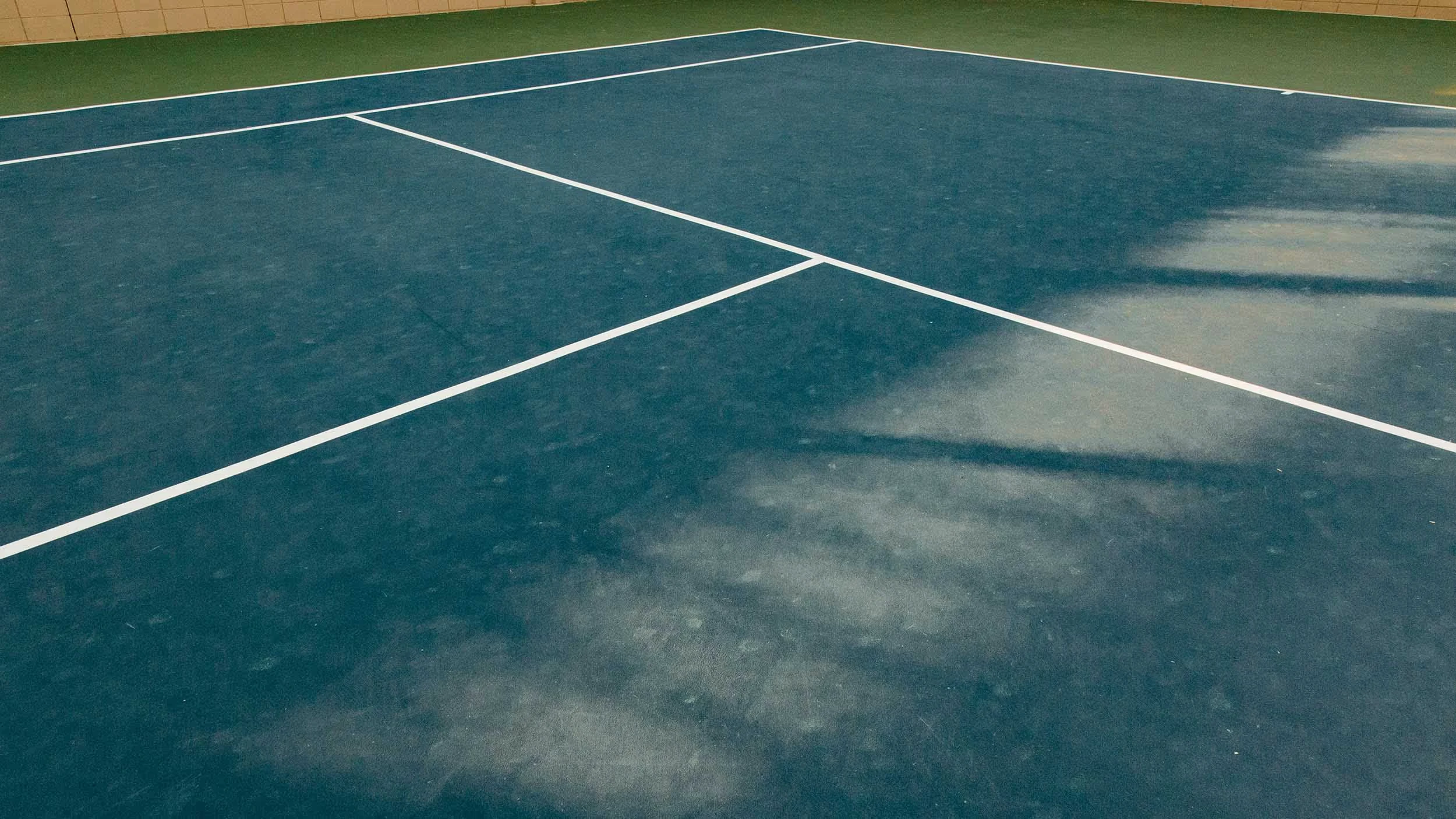 Tennis court field